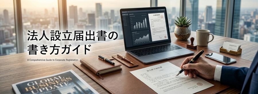 法人設立届出書の書き方ガイド！提出期限や添付書類を徹底解説