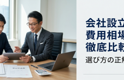会社設立代行の費用相場を徹底比較！選び方の正解を解説